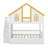 House-Shaped Bunk Bed With Storage Drawers & Staircase – Playhouse Loft Bed With Windows, Door & Roof-140172081