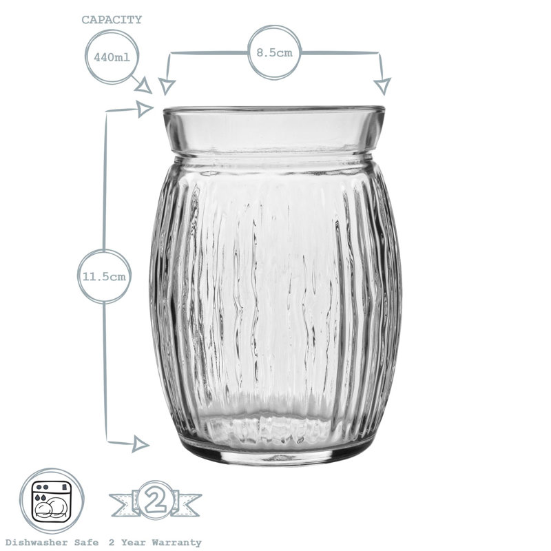 Sweet Coconut Cocktail Glasses - 440ml, 12