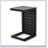 Durable Aluminum C-Shaped Side Table With Rust-Resistant Frame For Outdoor Use And Space-Saving Design-843224317