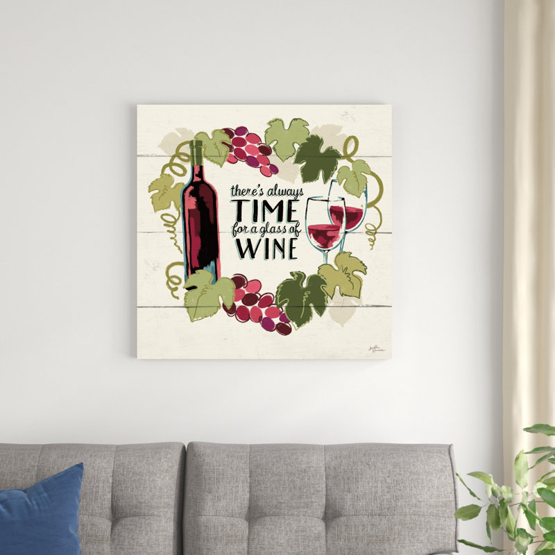 Vin et amis VI, H 30 po x l 30 po x P 1,25 po