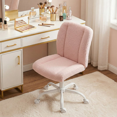 Chaise de bureau de meuble-lavabo avec dossier