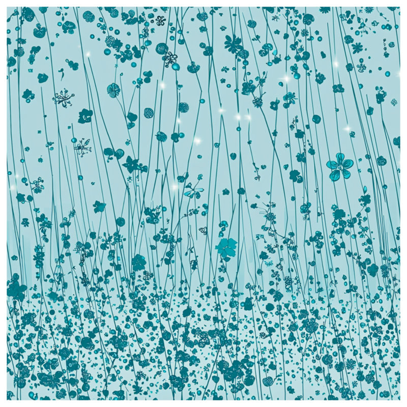 Tapis de bain Wildflowers, 34in W x 21in L