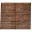 High-Quality Hand-Knotted Navy And Red Area Rug