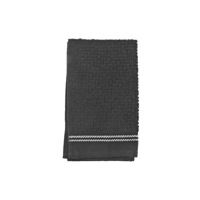 Cotton Blend Ribbed Hand Towel
