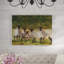 « brebis family ii », peinture sur toile tendue-1799409765