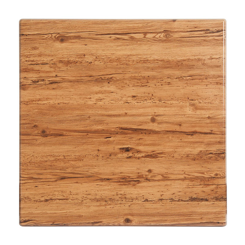 Plateau de table moulé à compression, bois de rose indien, Noyer, 36 po
