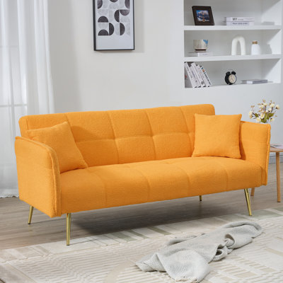 70.1 "Futon Sofa Bed, Convertible Double Sofa Bed
