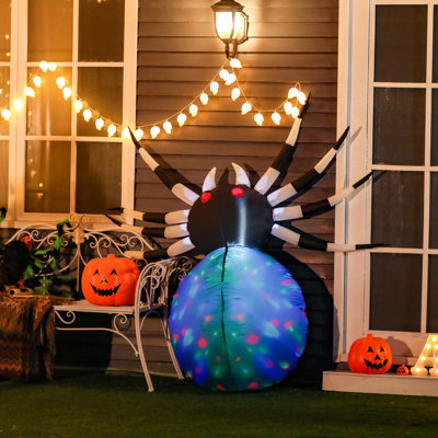 Décoration d’halloween gonflable pour l’air effrayant éclairé géant