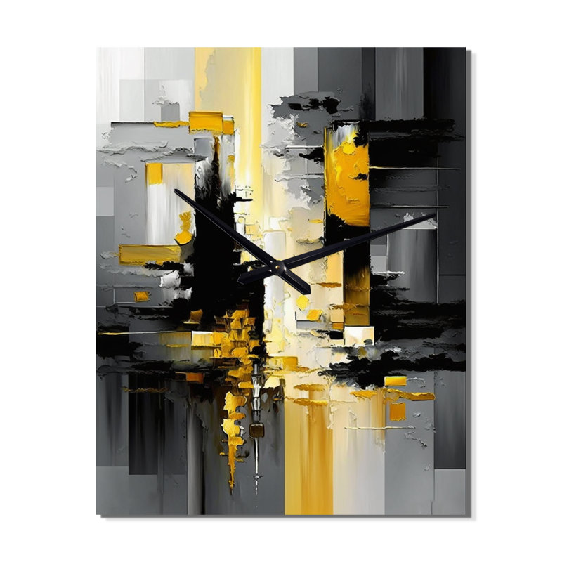 Iolando - Animals Modern Wall Clock, 28" H x 12" W
