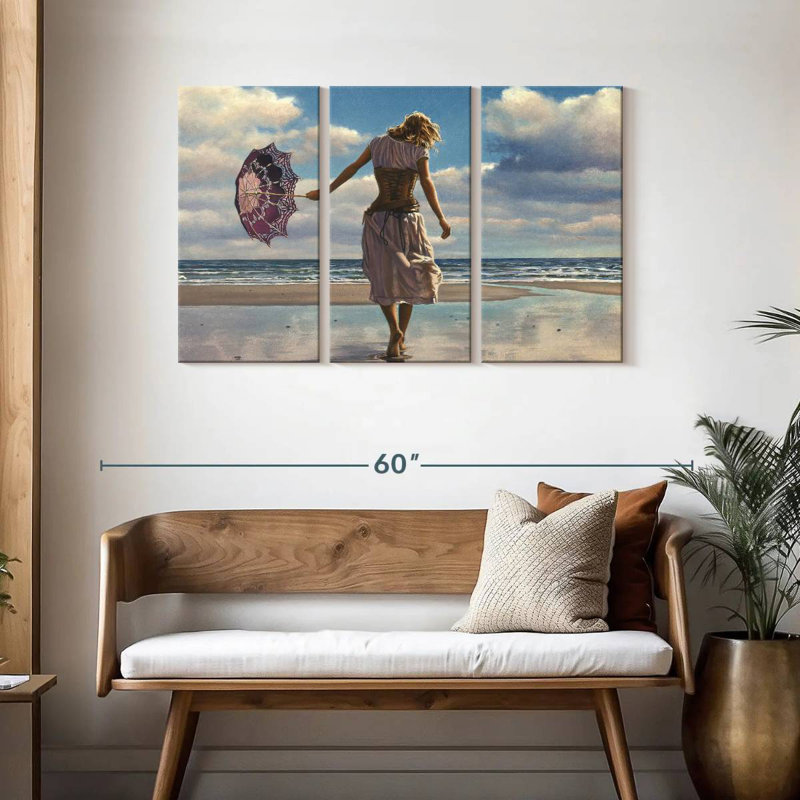 Leisha Walking On Broken Clouds, 28" H x 45" W