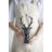 Darby 8-Point Deer Head Statue Decor