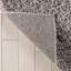 Tapis à poil long texturé tressé de couleur unie Well-64594354