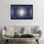 «Silver Sunburst on Blue III» par Abby Young, reproduction d'art graphique sur toile-19749696-74734367-74734368
