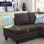 Canapé modulaire en tissu 3 pièces Fluffy-683660412-683660415