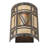 Rustic Lodge Flush Mounted Sconce
