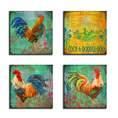 Ehme " Parisian Rooster " 4 - Pieces