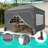 8 Ft X 8 Ft One-Push Set Up Canopy Tents With Sidewalls And Sandbags-123078719-123078721