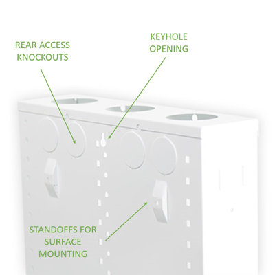 Metal Enclosure with Hinged Door