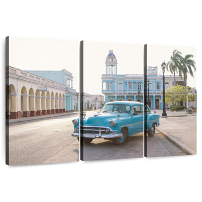 Mehar Blue Cuban Car