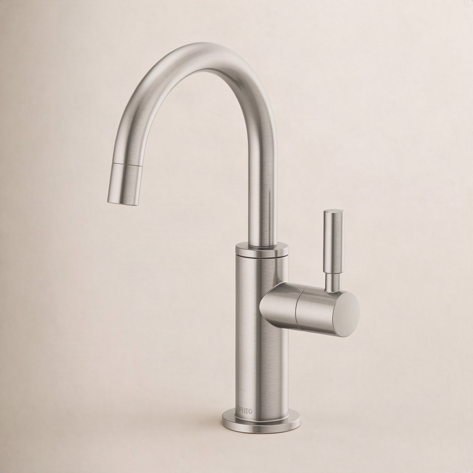 Beverage Faucet with Arc Spout, Stainless