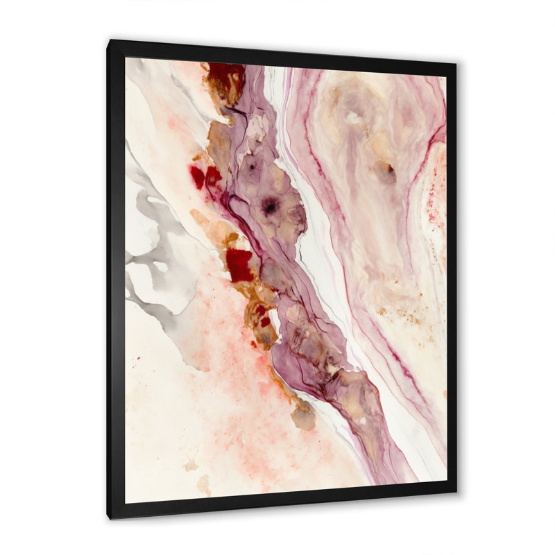 «River in the Redend Point Canyon VI», reproduction sur toile, Toile avec cadre photo noir, H 20 po x l 12 po x P 1 po