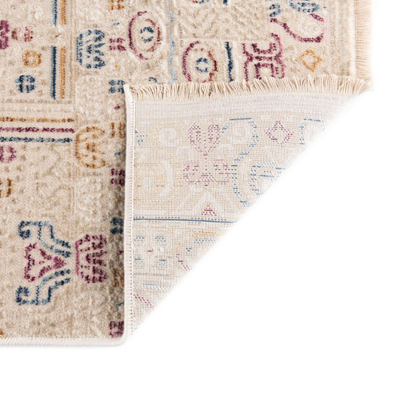Volfango Oriental Indoor Rug, Square 7'10"
