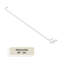 Tringle à rideaux simple réglable blanche Fantasia-88578551