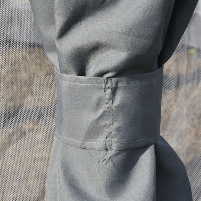 12' X Outdoor Gazebo With Double Vented Roof, Strong Steel Frame, Grey, Netting Sidewalls And Curtains For Garden Party Backyard Gathering Time