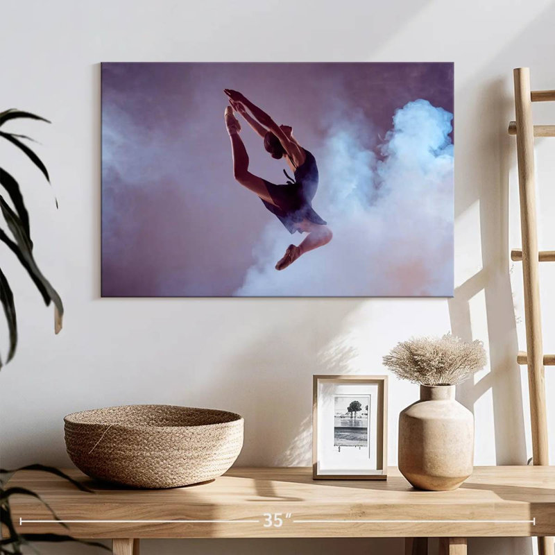 Ballerine bondissante, H 16 po x l 24 po