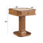 Table de jeu Galini, noyer-125000891