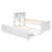 Twin Size Platform Bed With Storage Headboard, Usb, Twin Size Trundle And 3 Drawers-16133691