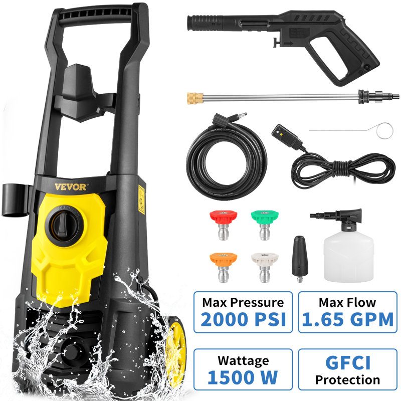 VEVOR Plug-in Pressure Washer