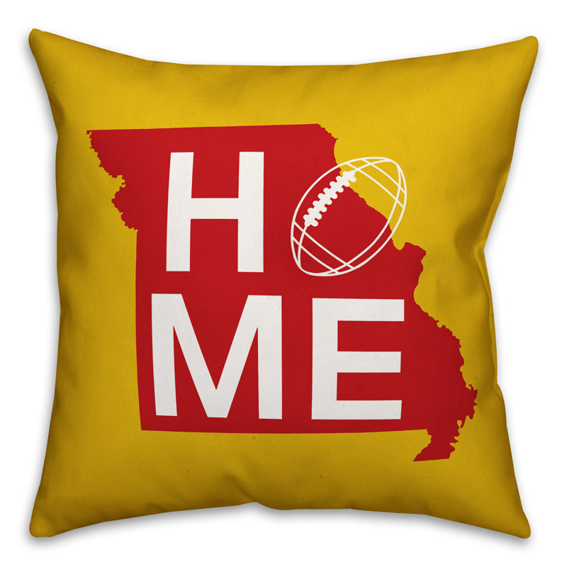  Coussin intérieur / extérieur Kansas City Home Football