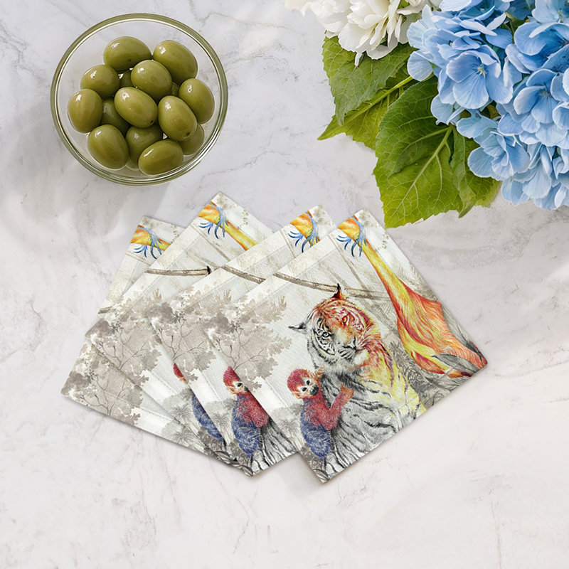 Cotton Blend Square Napkins