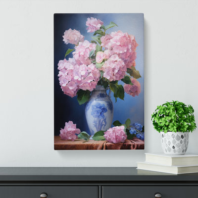 Hydrangea Classicism No.2 - Wrapped Canvas