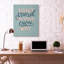 « your way way word design », impression sur toile-580412177-580412181