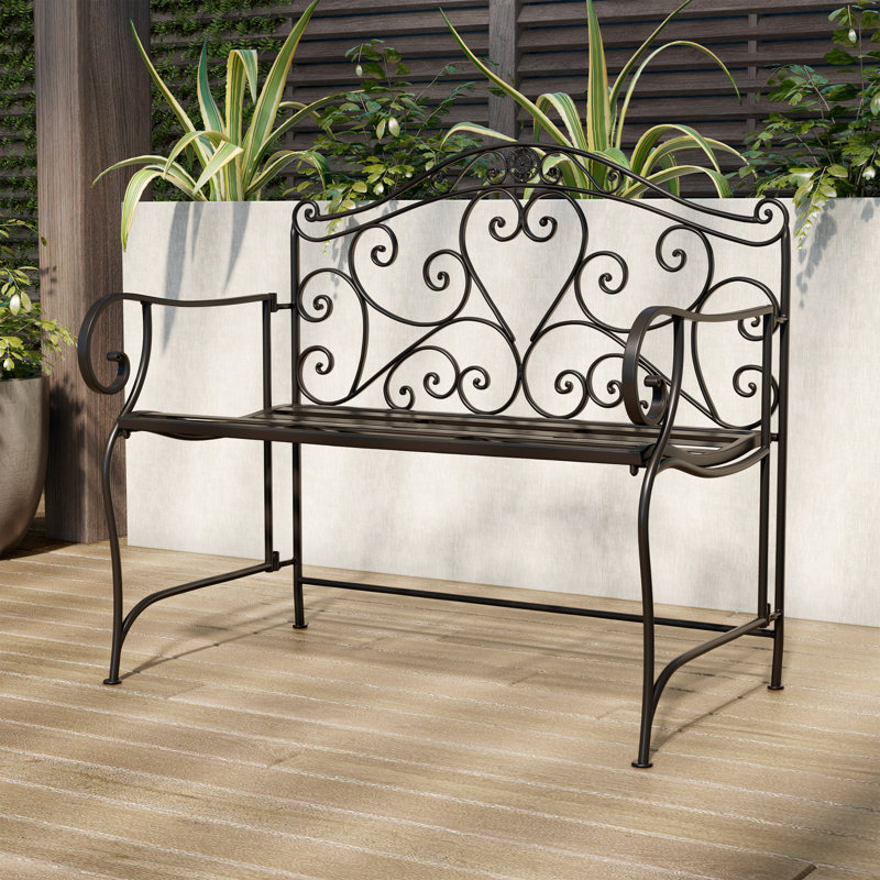 Steel Outdoor Bench