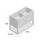 Allie 42'' W Single Bathroom Vanity Base-1089389262