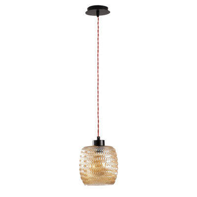 Luminaire suspendu en pot 1 lumière Aidrik
