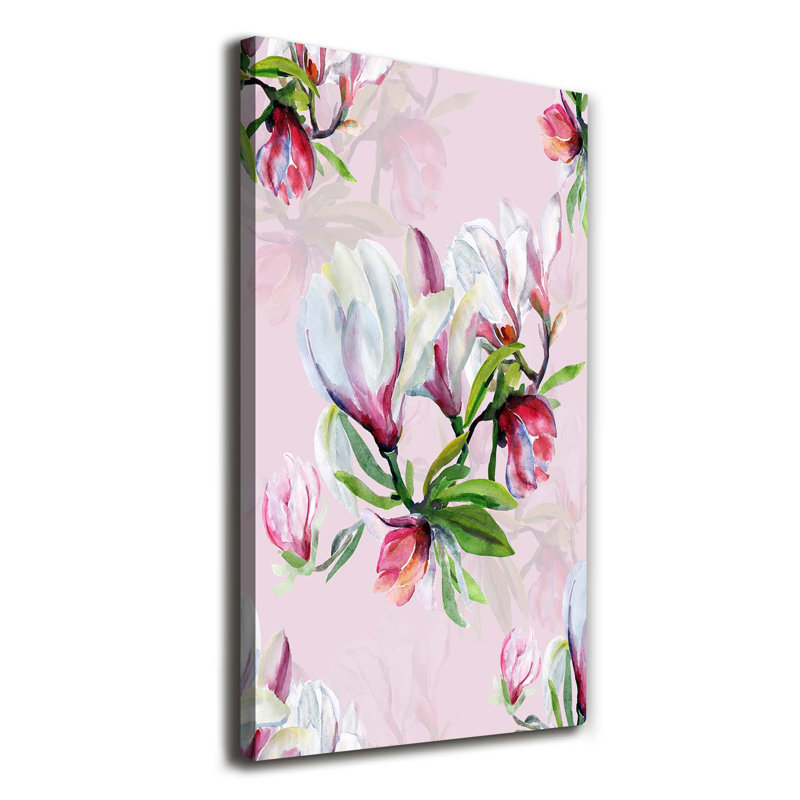 Magnolia - Wrapped Canvas Print