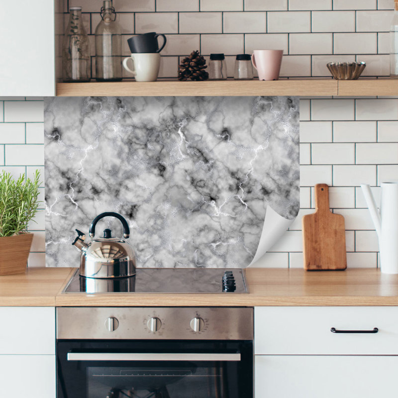 Mulhall 60cm W x 90cm L PVC Peel and Stick Panel