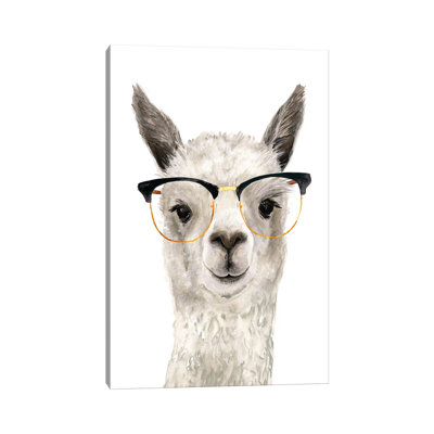 Hip Llama IV par Victoria Borges - impression d'art graphique