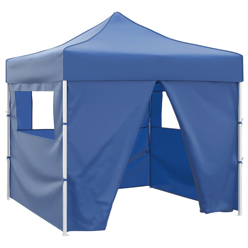 3m x 3.15m Pop Up Gazebo, 300cm x 300cm, Blue