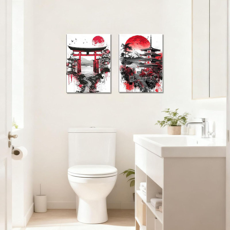 2 Piece Wrapped Canvas Print