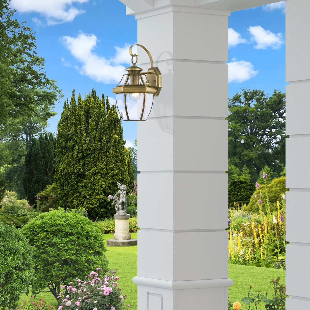 Alexavier Solid Brass Wall Light Lark Manor™ 