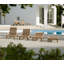 Capri Outdoor Teak Chaise Lounge