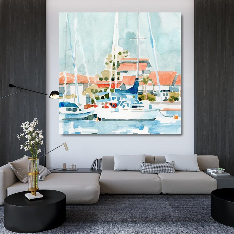 Art sur toile, Caroline, Emma, 36" H x 36" W