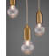  3 - Light Brass Bulb Pendant