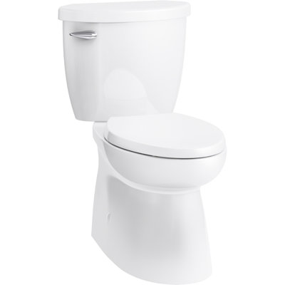 Toilette allongée deux pièces Brella 1,28 GPF (siège non inclus)