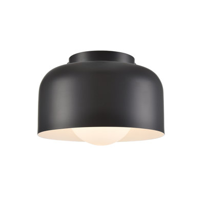 Plafonnier noir Donasti